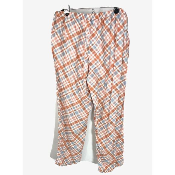 Soft Surroundings medium Flannel Plaid Pajamas Night Divine 2 piece PJ Set - Picture 9 of 14